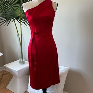 Calvin Klein red dress size 4